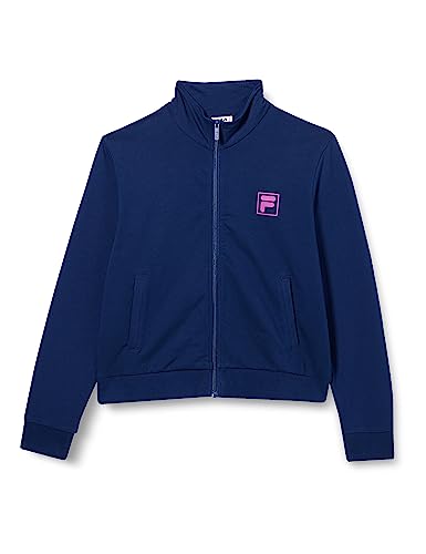 FILA Mädchen BLEISTADT Cropped Track Jacket, Medieval Blue, 170/176 von FILA