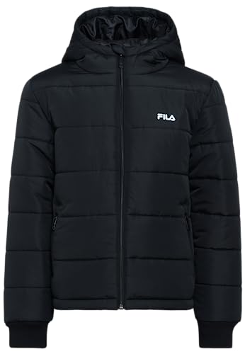 FILA Mädchen Bergkirchen Padded Jacket, Schwarz, 158-164 EU von FILA