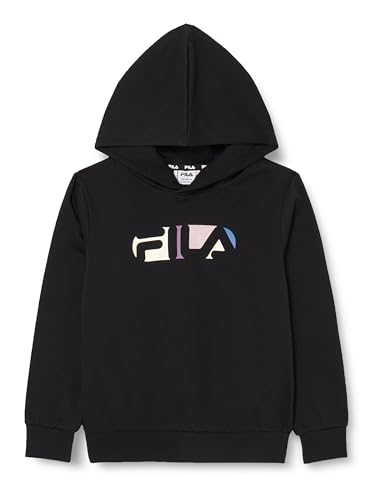FILA Mädchen Bindlach Hoody, Schwarz, 170-176 von FILA