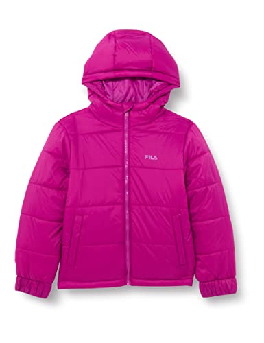 FILA Mädchen Bremen Jacket Padded, Wild Aster, 146/152 von FILA