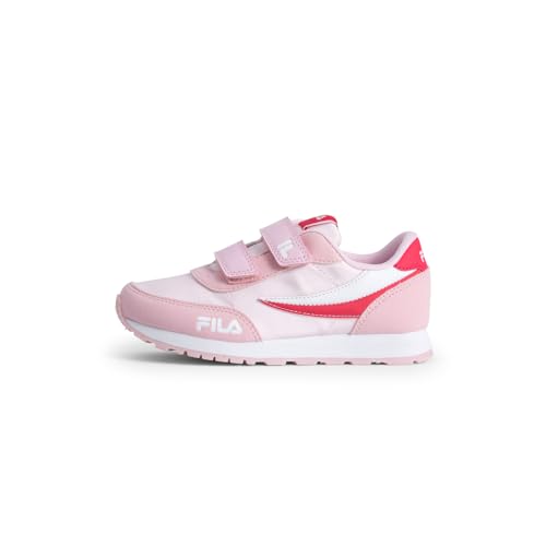 FILA Orbit Revolution Velcro Kids Sneaker, Pink-a-Boo-Pink Marshmallow, 28 EU von FILA