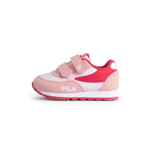 FILA Orbit Revolution Velcro TDL Sneaker, Powder Pink-Azalea, 22 EU von FILA