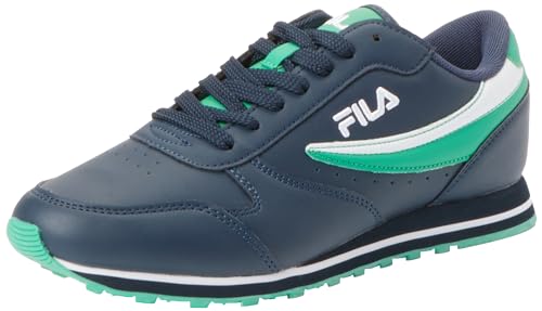 FILA Unisex Kinder Orbit Teens Sneaker, Navy-Deep Mint, 37 EU von FILA