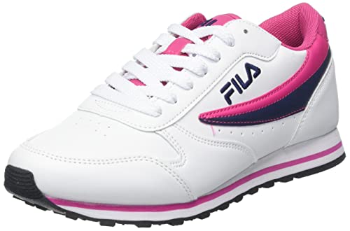 FILA Unisex Kinder Orbit Teens Sneaker, White-Carmine, 38 EU von FILA