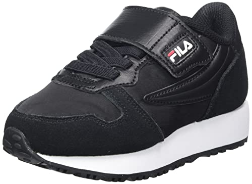 FILA RETROQUE Velcro Kids Sneaker, Black, 32 EU von FILA