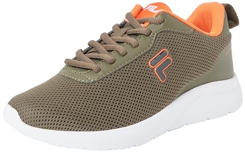 FILA Unisex Kinder Spitfire Teens Laufschuh, Olive Night Scarlet Ibis, 39 EU von FILA