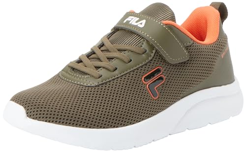 FILA Unisex Kinder Spitfire V Kids Laufschuh, Olive Night-Scarlet Ibis, 35 EU von FILA