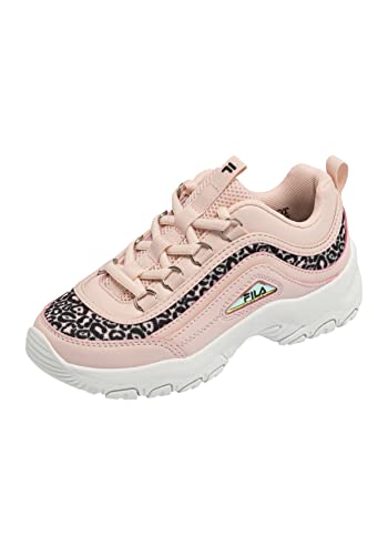 FILA Strada A Low Teens Sneaker, Peach Whip-Black, 38 EU von FILA