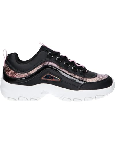 FILA Strada A Teens Sneaker, Black-Snake, 37 EU Schmal von FILA