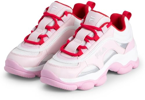 FILA Strada DREAMSTER CB Teens Sneaker, Pink Marshmallow-Azalea, 36 EU von FILA