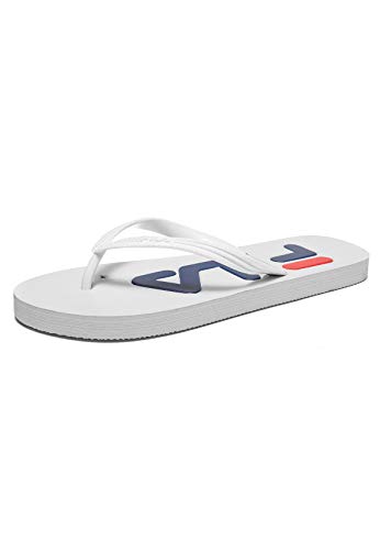 FILA Troy men Herren Slipper, Weiß (White), 41 EU von FILA