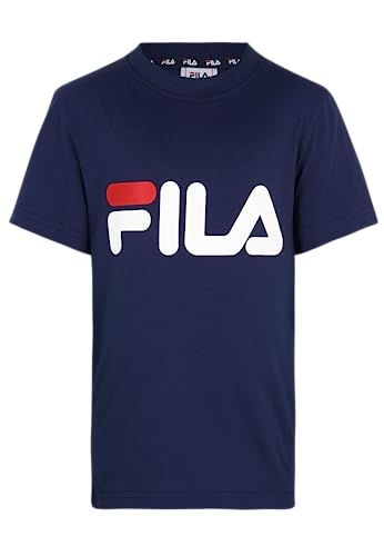 FILA Unisex BAIA MARE Classic Logo T-Shirt, Medieval Blue, 98/104 FILA Unisex BAIA MARE Classic Logo T-Shirt, Medieval Blue, 98/104 von FILA