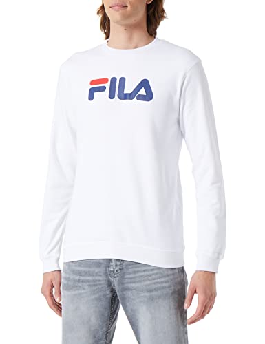 FILA Unisex BARBIAN Crew Sweatshirt, Bright White, M von FILA