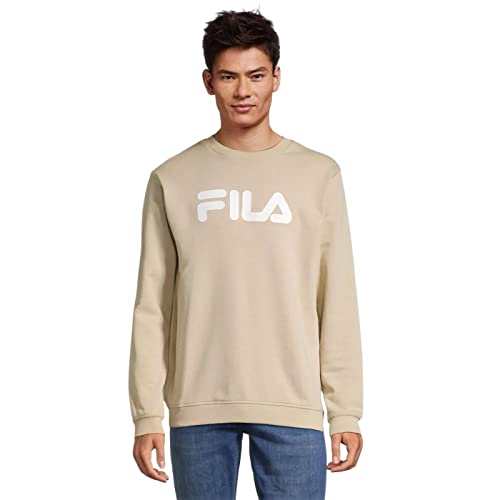 FILA Unisex BARBIAN Crew Sweatshirt, Fields of Rye, 2XL von FILA