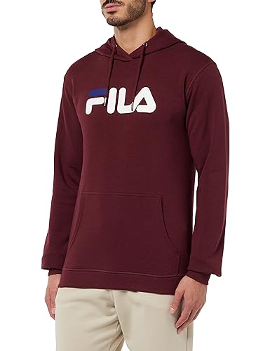 FILA Unisex BARUMINI Hoody, Tawny Port, 3XL von FILA