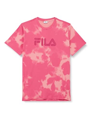 FILA Unisex BARVER T-Shirt, Carmine Floral Batic AOP, M von FILA