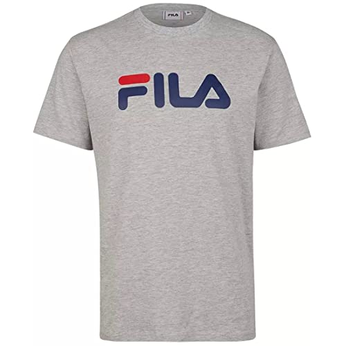 FILA Unisex BELLANO T-Shirt, Light Grey Melange, 5XL von FILA