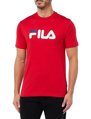 FILA Unisex BELLANO T-Shirt, True Red, Small von FILA
