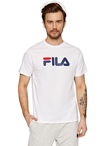 FILA Unisex BELLANO T-Shirt,Bright White,S von FILA