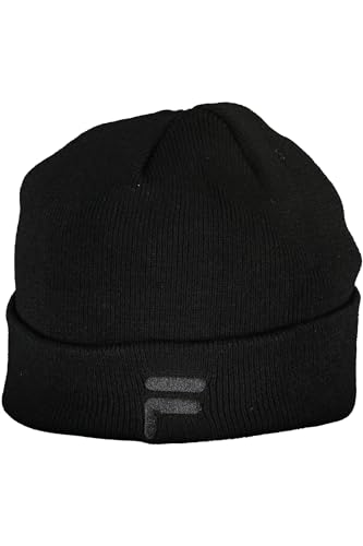 FILA Unisex BISMIL Tonal F Beanie-Mütze, Moonless Night, Einheitsgröße von FILA