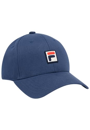 FILA Unisex BOTAD F-Box 6 Panel Baseballkappe, Medieval Blue, OneSize von FILA