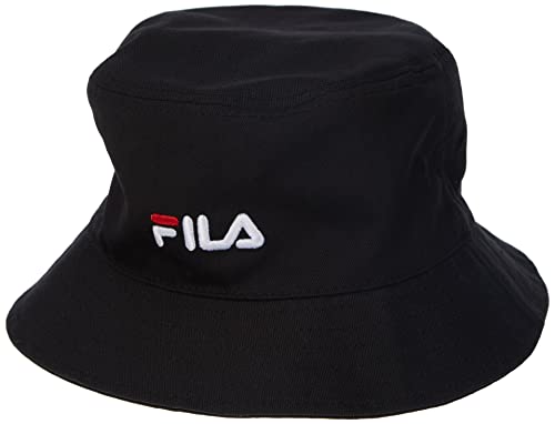 FILA Unisex BRUSQUE with linear logo Hut,Black Beauty,Einheitsgröße von FILA