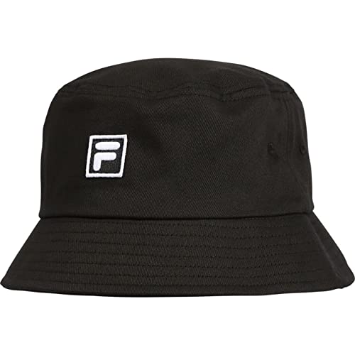 FILA Unisex Bizerte Fitted Bucket Hut, Black, OneSize von FILA