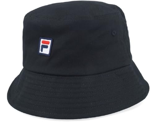 FILA Unisex Bizerte Fitted Bucket Hut, Black, OneSize von FILA