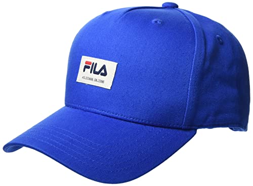 FILA Unisex Brighton Coord Label Baseballkappe, Lapis Blue, OneSize von FILA