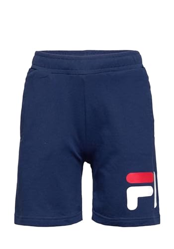 FILA Unisex Kinder BAJAWA Classic Logo Shorts, Medieval Blue, 86/92 von FILA