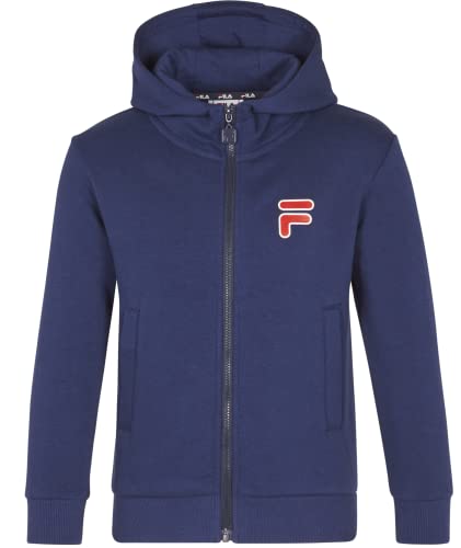 FILA Unisex Kinder Berlin Track Jacket, Medieval Blue, 122/128 von FILA