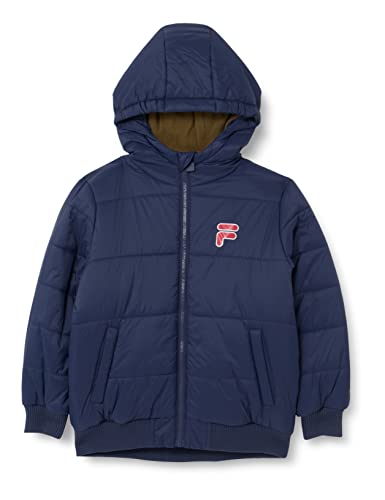 FILA Unisex Kinder Bodrum Jacket Padded, Medieval Blue, 98/104 von FILA