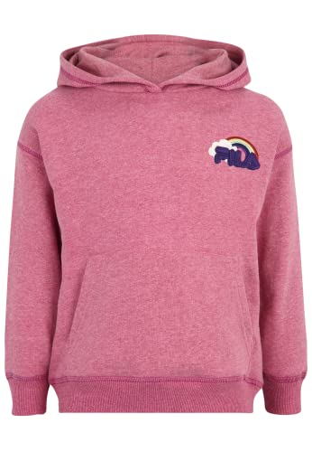 FILA Unisex Kinder CAAN Oversized Hoody, Purple Orchid Melange, 122/128 von FILA