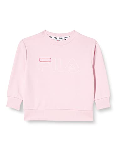 FILA Unisex Kinder SAARBURG Sweatshirt, Roseate Spoonbill, 98/104 von FILA