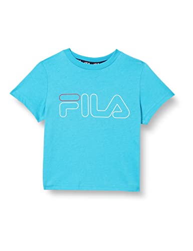 FILA Unisex Kinder SAARLOUIS T-Shirt, Blue Atoll, 98/104 von FILA