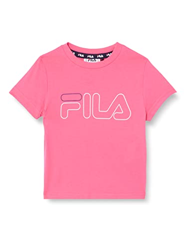 FILA Unisex Kinder SAARLOUIS T-Shirt, Fandango Pink, 158/164 von FILA