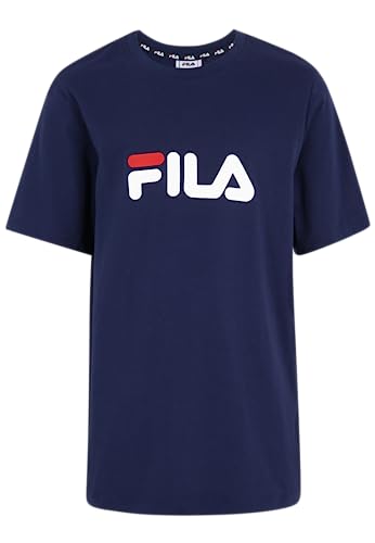 FILA Unisex Kinder SOLBERG classic logo T-Shirt,Medieval Blue,170/176 von FILA