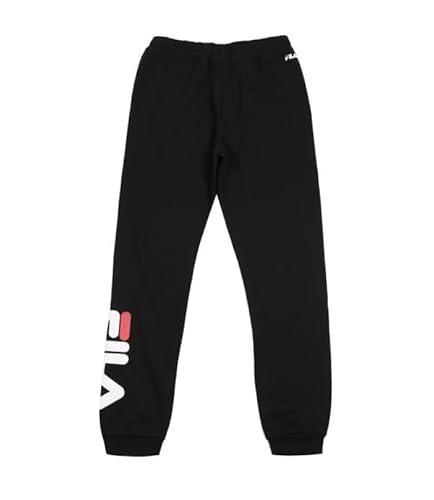 FILA Unisex Kinder SONGE Classic Logo Sweat Freizeithose, Black, 146/152 von FILA