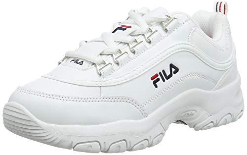 FILA Unisex-Kinder Strada kids Sneaker, White, 29 EU von FILA