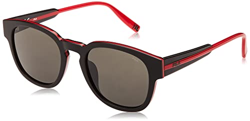 FILA Unisex SFI310 Sonnenbrille, Black TOP+RED von FILA