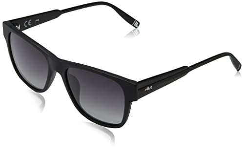 FILA Unisex SFI311V Sonnenbrille, MATT/Sandblasted Black von FILA