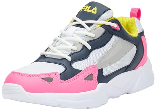 FILA VENTOSA CB Teens Sneaker, White Navy-Sugar Plum, 36 EU von FILA