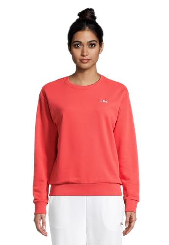 FILA Women's BANTIN Slightly Cropped Crew Sweat, Cayenne, Small von FILA