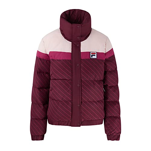 FILA Women's Lottie Full Zip Retro Puffa Jacket L von FILA