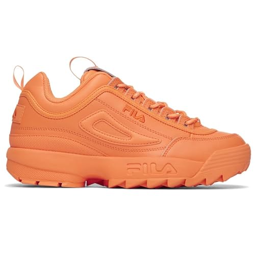 Fila Disruptor Ii Premium Bequeme Damen-Sneaker, 801 Tangerine/Tangerine/Persimmon Orange, 42 EU von FILA