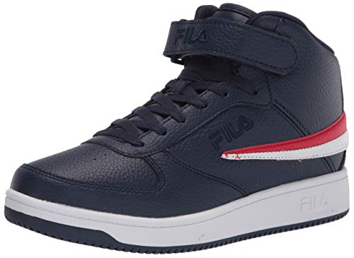 Fila Herren A-high Sneaker, Navy/Rot/Weiß, 42 EU von FILA