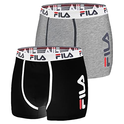 Fila Herren Boxer FI/1BC/FU5040X2 Boxershorts, Ng, L von FILA