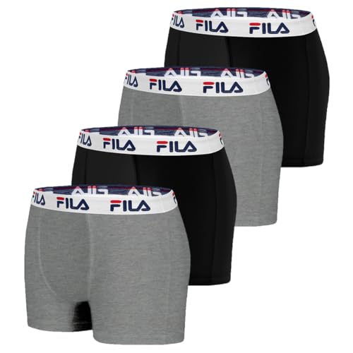 Fila Herren Boxer FI/1BCX4/FU5016 Boxershorts, Ng, S von FILA