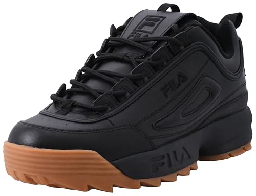 Fila Herren Disruptor II Schuhe, Schwarz/Schwarz/Gum, 46 EU Fila Herren Disruptor II Schuhe, Schwarz/Schwarz/Gum, 46 EU von FILA