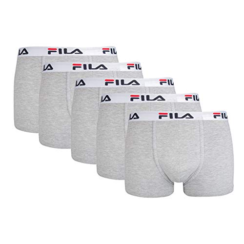 Fila Herren FU5016/5 Man Boxer XL Unterwäsche, 400 Grau von FILA